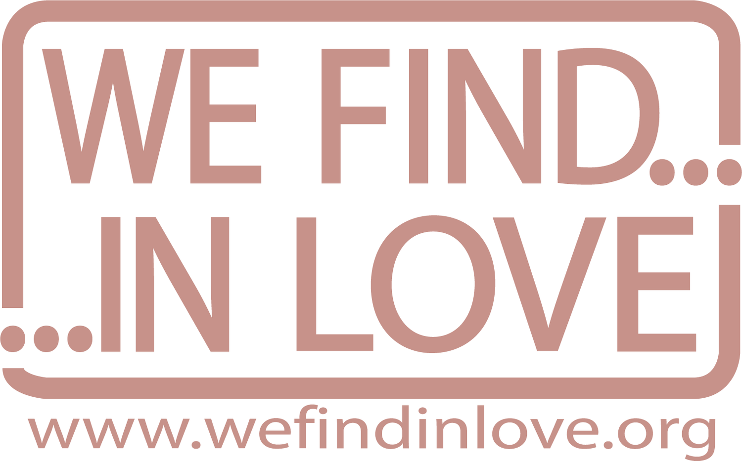 We Find In Love logo